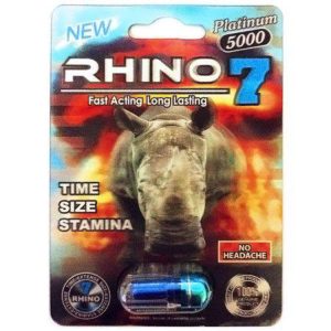 Rhino 7 (Platinum 5000), Male Sexual Supplement