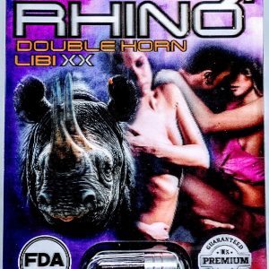 RHINO™ Double Horn Libi Male Enhancement XX (20 Pack) FDA-Registered