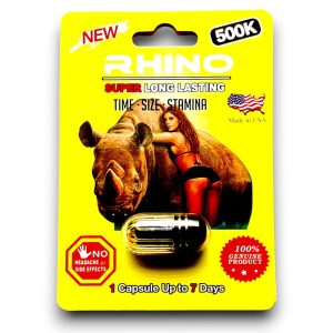 RHINO™ 500K Male Enhancement, Yellow