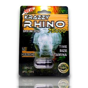 RHINO™ Krazzy Rhino 75000K Male Enhancement